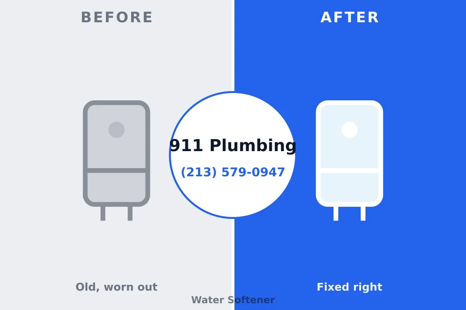 Before and after: plumbing repair Battlement Mesa, CO